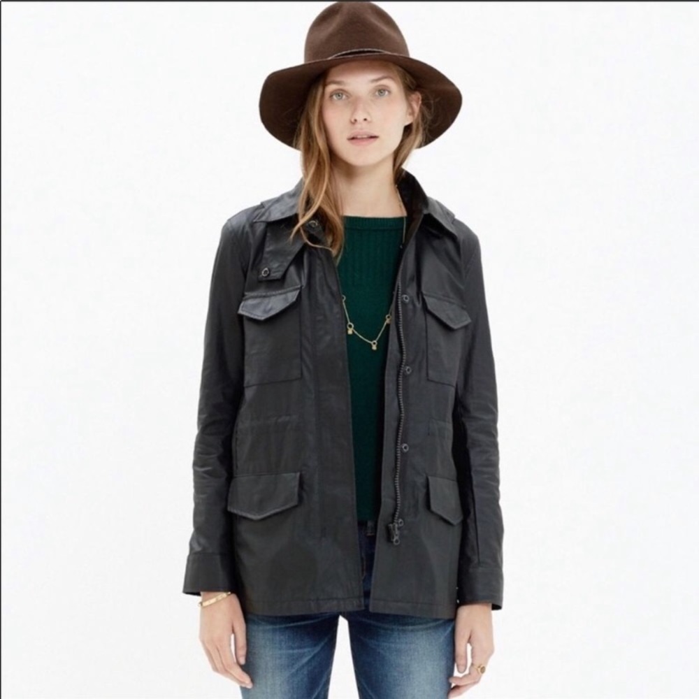 Women’s Black Utility Jacket - Classic Field Style